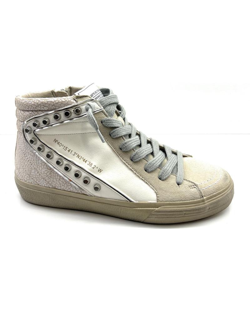 Zapatillas deporte CHIC VISION  pour Femme BOTIN DEPORTIVO MUJER CORINA CORDON-CREM  BLANCO