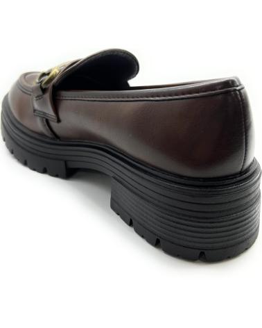 Mocassins CHIC VISION  pour Femme MOCASIN HEBILLA CONFORT  MARRóN