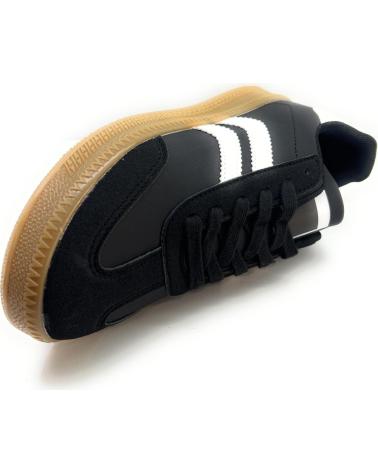 Zapatillas deporte KISS LEISS  de Mujer DEPORTES CORDON PISO CREPE  NEGRO