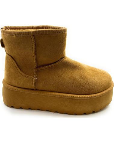 Bottines CHIC VISION  pour Femme BOTA AUSTRALIANA CORTA DOBLE PISO  MARRóN