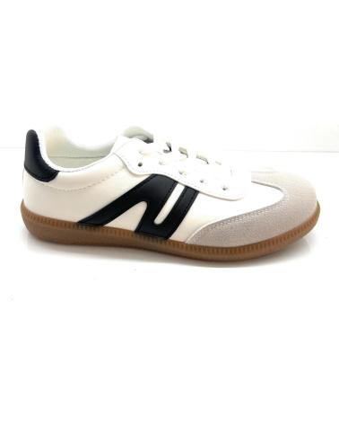 Zapatillas deporte DEMAX  de Mujer DEPORTES MUJER CORDON PISO CREPE  BLANCO