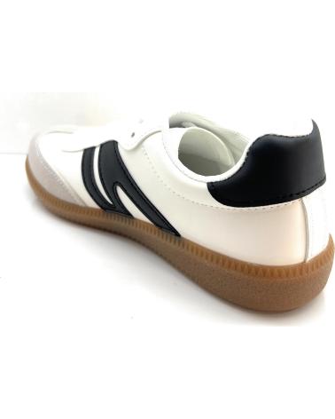 Zapatillas deporte DEMAX  de Mujer DEPORTES MUJER CORDON PISO CREPE  BLANCO