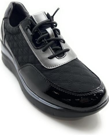 Zapatillas deporte CHIC VISION  de Mujer DEPORTES MUJER CASUAL CORDON ELASTICO CU  NEGRO