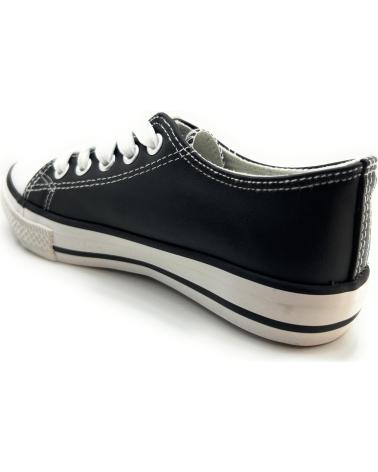 Deportivas BUBBLE BOBBLE  de Niña LONAS BASKET NINOS PUNTERA MATERIAL CORD  NEGRO