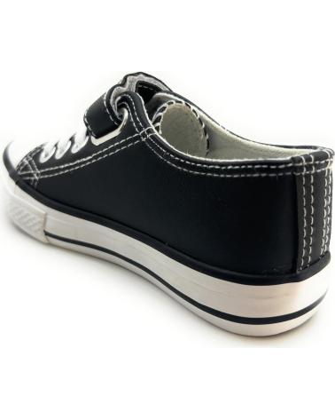 girl Trainers BUBBLE BOBBLE ZAPATILLA BASKET VELCRO-ELASTICO PUNTERA  NEGRO