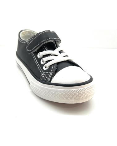 girl Trainers BUBBLE BOBBLE ZAPATILLA BASKET VELCRO-ELASTICO PUNTERA  NEGRO