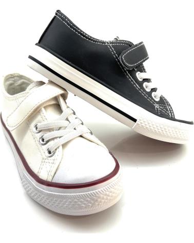 girl Trainers BUBBLE BOBBLE ZAPATILLA BASKET VELCRO-ELASTICO PUNTERA  NEGRO