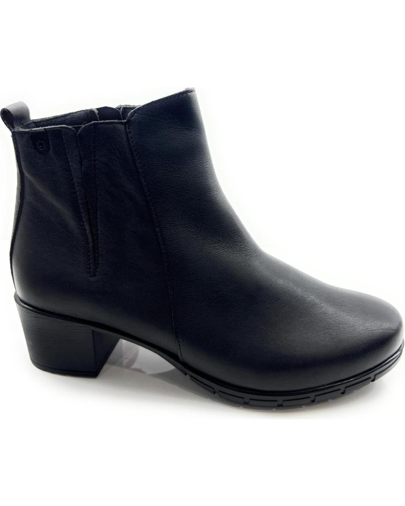 Stivaletti CHIC VISION  per Donna BOTIN TACON PIEL CREMALLERA VALERIAS  NEGRO