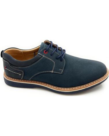Zapatos CHIC VISION  de Hombre ZAPATOS CABALLERO BLUCHER CASUAL PISO GO  AZUL