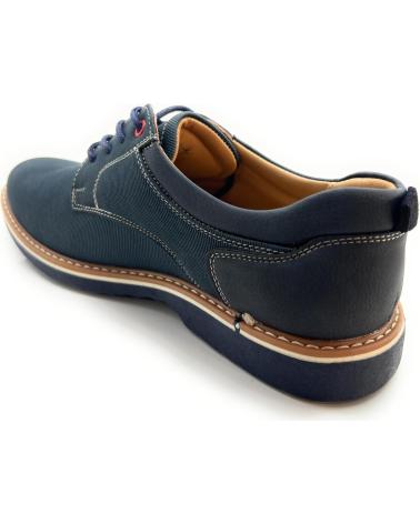 Zapatos CHIC VISION  de Hombre ZAPATOS CABALLERO BLUCHER CASUAL PISO GO  AZUL