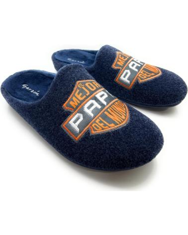 Calzado de casa CHIC VISION  de Hombre ZAPATILLAS CASA CABALLERO CONFORTEL MEJ  AZUL