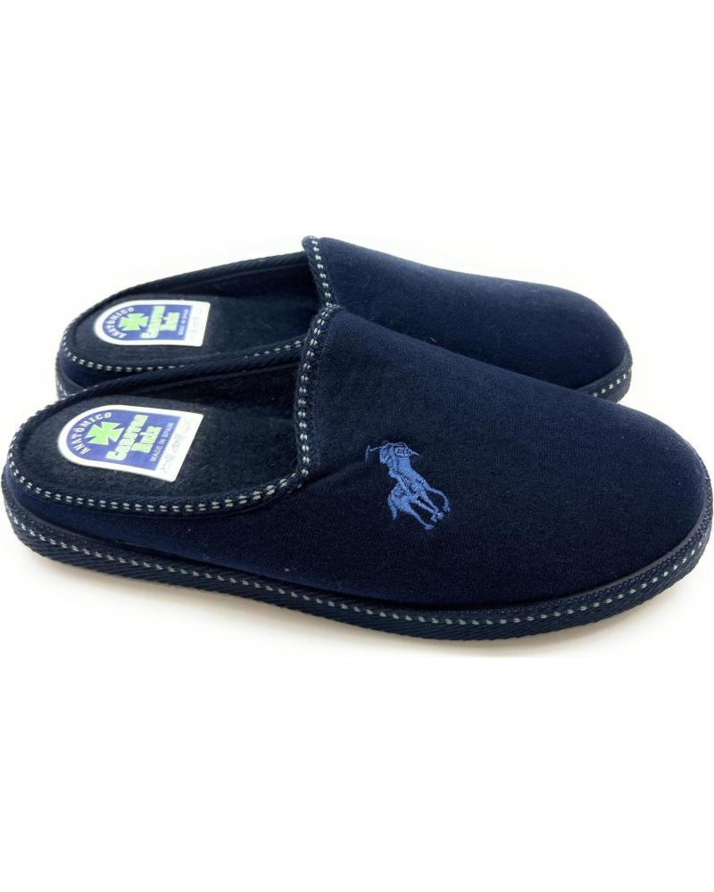 Pantofole BUONAROTTI  per Uomo ZAPATILLA CASA CABALLERO ANATOMICA CUNA  AZUL