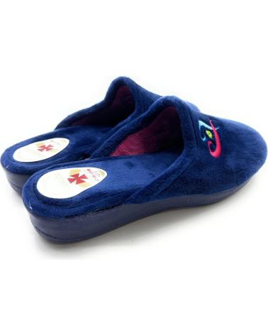 Pantoufles CHIC VISION  pour Femme ZAPATILLAS CASA MUJER ANATOMICAS CUNA RE  AZUL