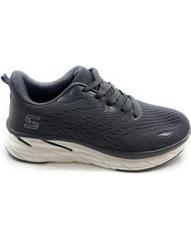 Zapatillas deporte CHIC VISION  de Hombre DEPORTES CABALLERO RUNNING CORDON  GRIS