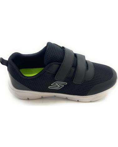 Deportivas de Hombre CHIC VISION DEPORTES CABALLERO RELAX RUNNING TIRAS A NEGRO