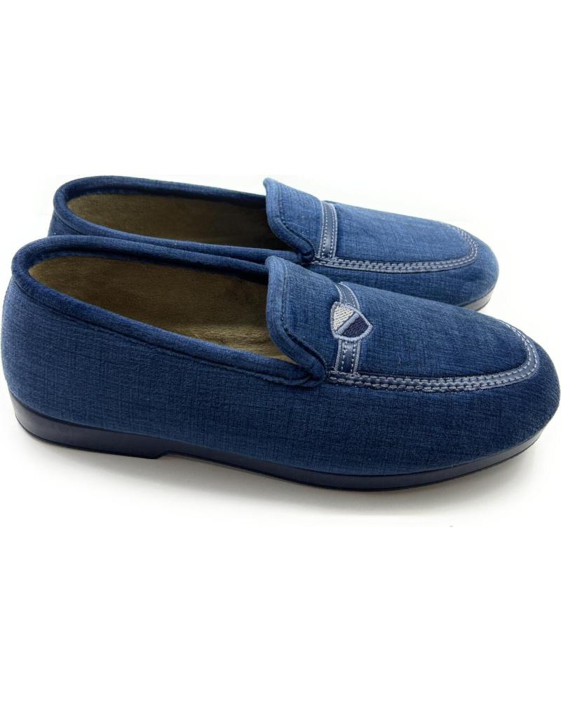 Pantufas CHIC VISION  de Homem ZAPATILLA CABALLERO CALLE ESCUDO  AZUL