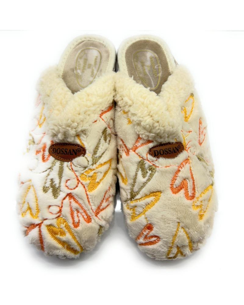 Pantoufles CHIC VISION  pour Femme ZAPATILLAS CASA MUJER ANATOMICAS CORAZO  BEIGE