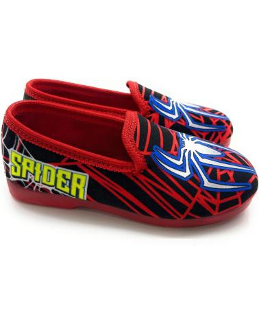 Pantofole CHIC VISION  per Bambino ZAPATILLAS CASA CERRADAS NINOSPIDER  ROJO