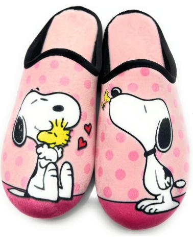 Pantoufles PONNY  pour Femme ZAPATILLAS CASA MUJER RELAX-CONFORT SNO  ROSA