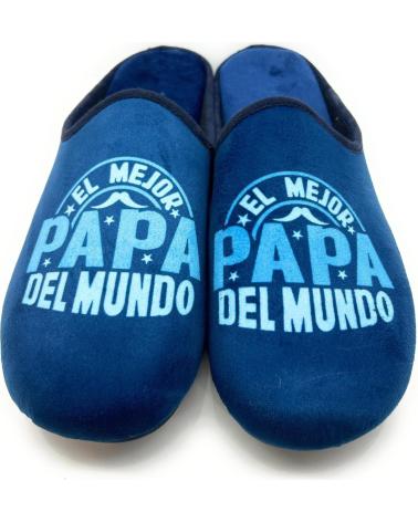 Man House slipers PONNY ZAPATILLAS CASA CABALLERO CONFORT-RELAX  AZUL