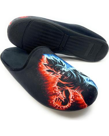 Calzado de casa PONNY  de Hombre ZAPATILLAS CASA CABALLERO RELAX-CONFORT  NEGRO