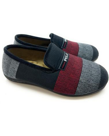 Pantoufles PONNY  pour Homme ZAPATILLAS CASA CABALLERO CERRADASPOLO  NEGRO