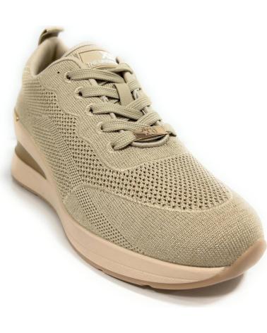 Zapatillas deporte XTI  de Mujer DEPORTES MUJER CUNA RELAX REJILLA  BEIGE