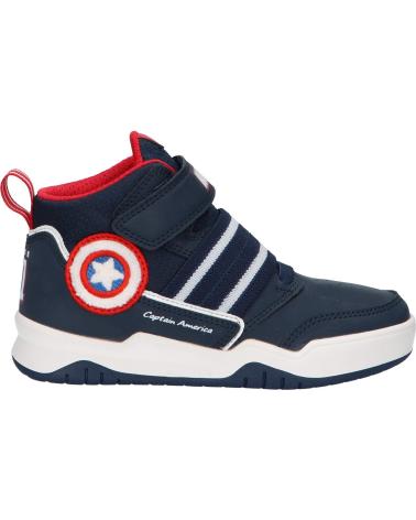 boy Trainers geox J367RD 05411 J PERTH BOY C0735 NAVY-RED