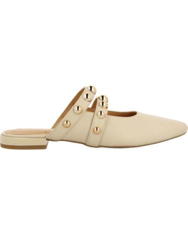 GIOSEPPO MULES MUJER PIEL TACHAS AHNAPEE 74841 BEIGE