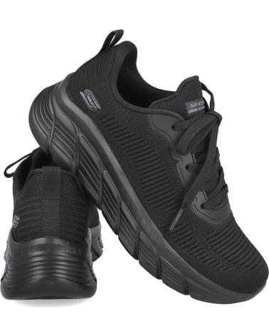 Esportes  de Mulher SKECHERS 117385 BOBS SPORT B FLEX HI - FLYING HI NEGRO