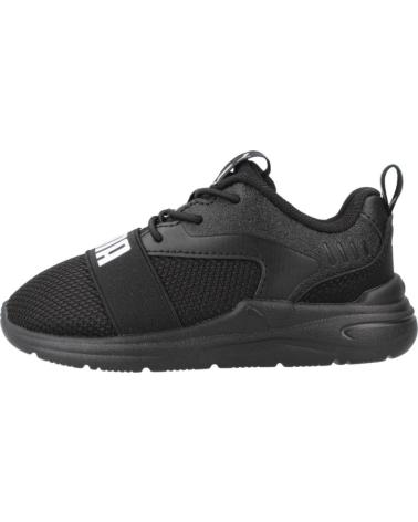 Deportivas PUMA  de Niño ZAPATILLAS NINO MODELO SOFT WIRED 2 AC INF COLOR NEGRO  BLACK