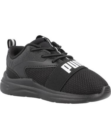 Deportivas PUMA  de Niño ZAPATILLAS NINO MODELO SOFT WIRED 2 AC INF COLOR NEGRO  BLACK