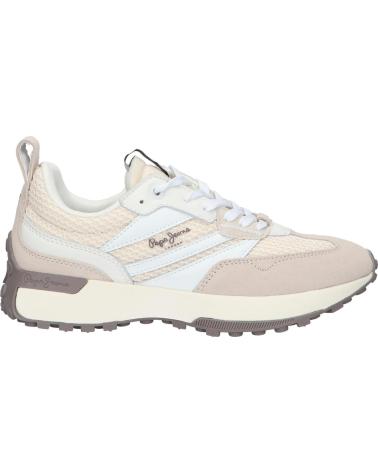 Zapatillas deporte PEPE JEANS  de Mujer ZAPATILLAS MUJER MODELO LUCKY PRINT COLOR BEIS  800WHITE