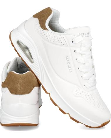 Esportes  de Homem SKECHERS 18300 4UNO - SUITED ON AIR BLANCO