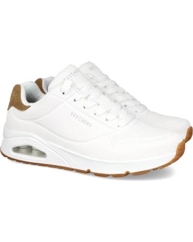 Esportes  de Homem SKECHERS 18300 4UNO - SUITED ON AIR BLANCO