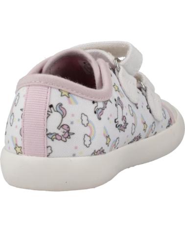 Sportivo per Bambina GEOX ZAPATILLAS NINA MODELO B GISLI GIRL COLOR BLANCO C0406