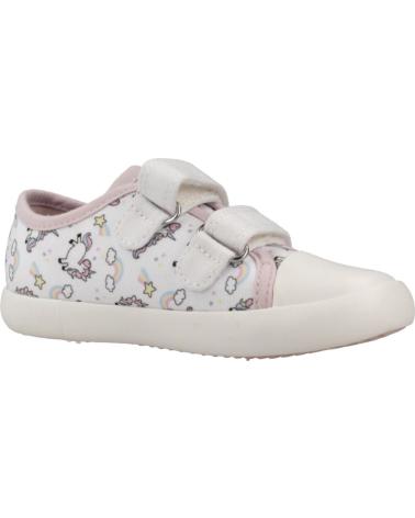 Sportivo per Bambina GEOX ZAPATILLAS NINA MODELO B GISLI GIRL COLOR BLANCO C0406