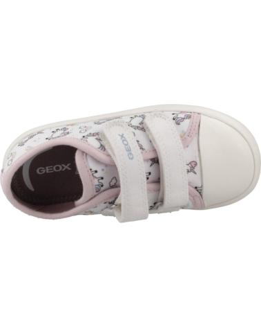 Sportivo per Bambina GEOX ZAPATILLAS NINA MODELO B GISLI GIRL COLOR BLANCO C0406