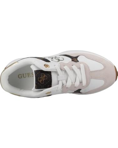 Sapatilhas GUESS  de Mulher ZAPATILLAS MUJER MODELO FLPLUC PEL12 COLOR BLANCO  WHIBR