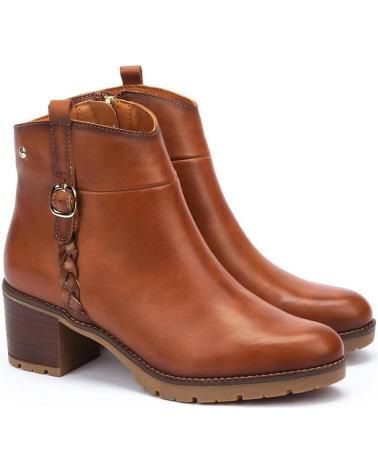 Stiefel für Damen PIKOLINOS BOTINES DE TACON W7H-8578 CUERO MARRóN