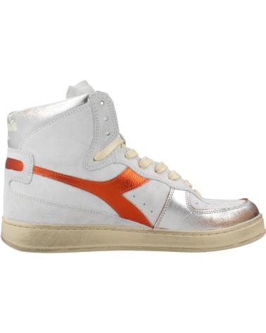 Deportivas de Mujer DIADORA ZAPATILLAS MUJER HERITAGE MODELO ALTO BASKET USED COLOR BLAN C5234