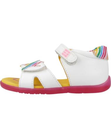 Sandales AGATHA RUIZ DE LA PRADA  pour Fille SANDALIAS NINA MODELO 242901A COLOR  BLANCO