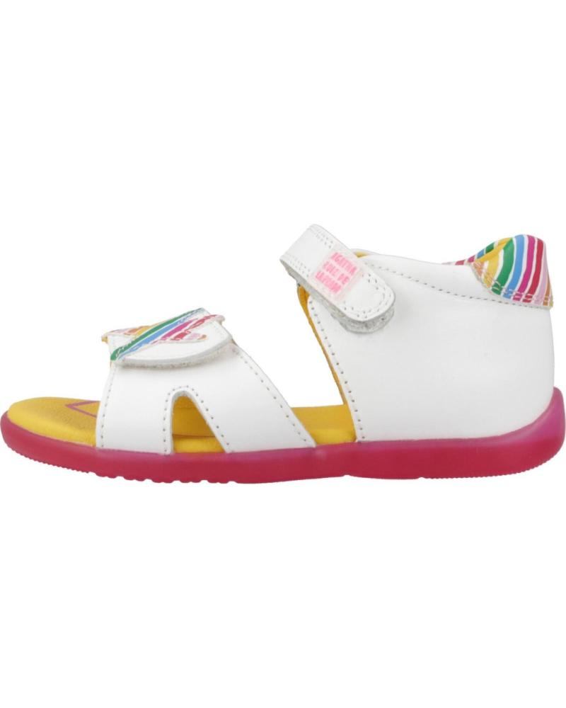 Sandalias de Niña AGATHA RUIZ DE LA PRADA SANDALIAS NINA MODELO 242901A COLOR BLANCO BLANCO BLANCO