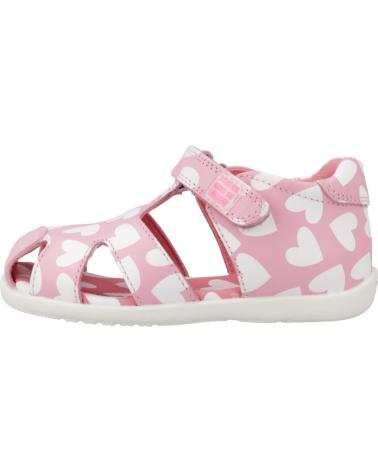 Sandales AGATHA RUIZ DE LA PRADA  pour Fille SANDALIAS NINA MODELO 242903A COLOR ROSA  CANDY