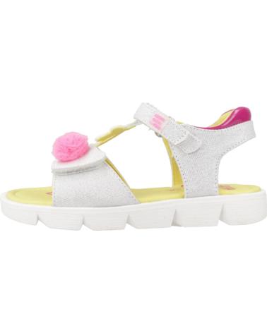 Sandalias AGATHA RUIZ DE LA PRADA  de Niña SANDALIAS NINA MODELO 242926A COLOR PLATA  BLANCO