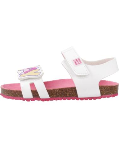 Sandalias AGATHA RUIZ DE LA PRADA  de Niña SANDALIAS NINA MODELO 242935A COLOR  BLANCO