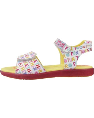 Sandalias AGATHA RUIZ DE LA PRADA  de Niña SANDALIAS NINA MODELO 242964A COLOR  BLANCO