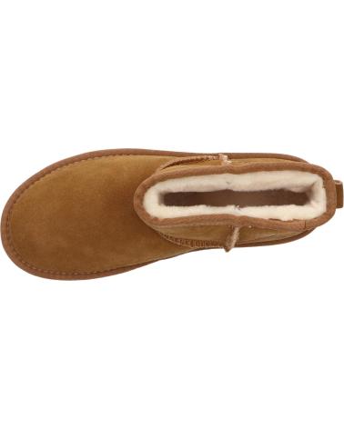 Botins de Mulher GIOSEPPO BOTINES PLANOS 70717 CUERO MARRóN