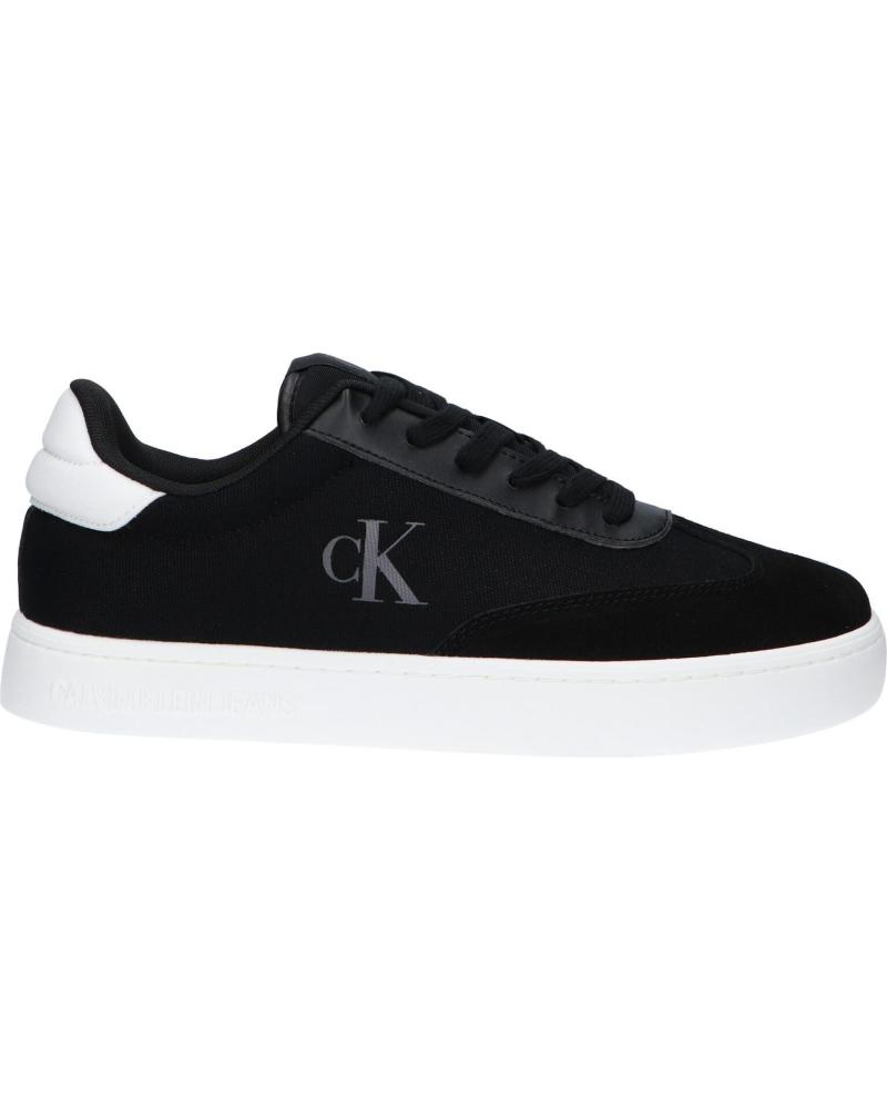 Zapatillas deporte CALVIN KLEIN  de Hombre YM0YM01169 CLASSIC CUPSOLE LOW  0GM BLACK-BRIGHT WHITE