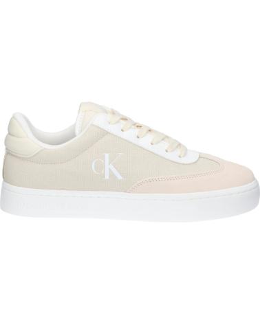 Scarpe sport CALVIN KLEIN  per Donna YW0YW01636 CLASSIC CUPSOLE LOW  0LF CREAMY WHITE-WHITE
